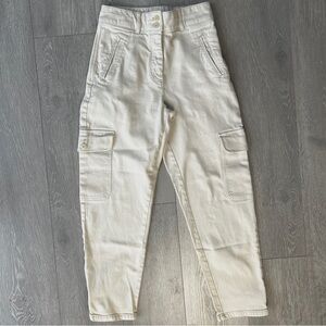 Wilfred Cream Cargo Pants - For your purse-free lifestyle